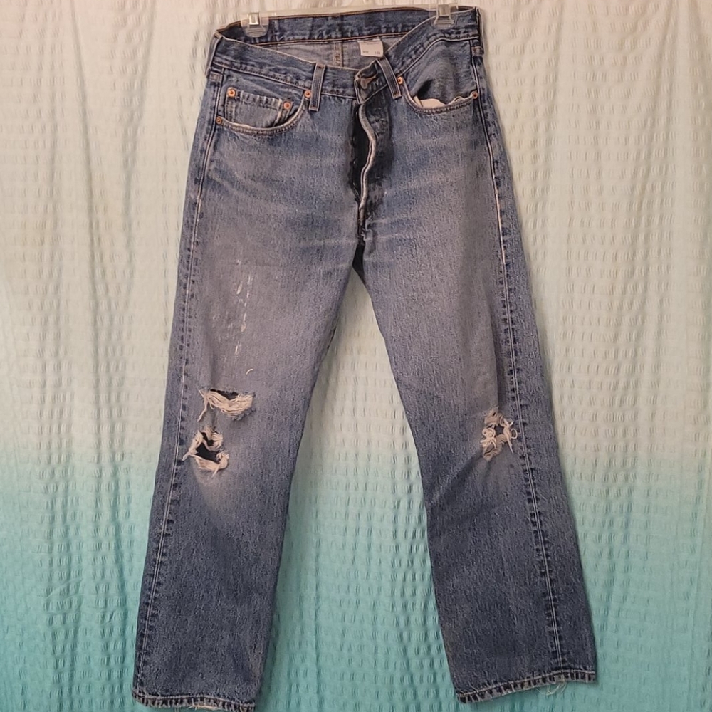 LEVIS 501 Button-Fly Jeans